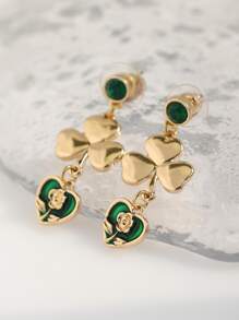 Bông tai lủng lẳng - Nhiều màu - Xem 3