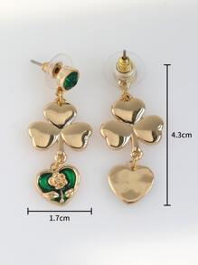 Bông tai lủng lẳng - Nhiều màu - Xem 5