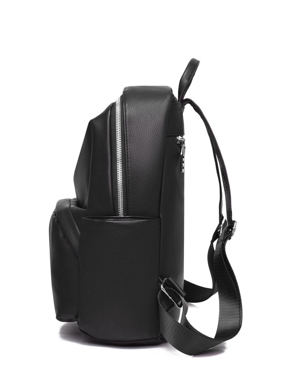 Multipocket Minimalist Classic Backpack SHEIN USA