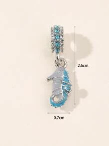 Đá hợp kim Trang trí Hải mã DIY Mặt dây chuyền - Nhiều màu - Xem 3