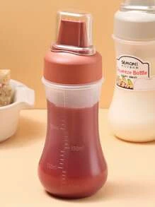 1入組EVA調味擠壓瓶帶貼紙 - 粉色 - 查看 7