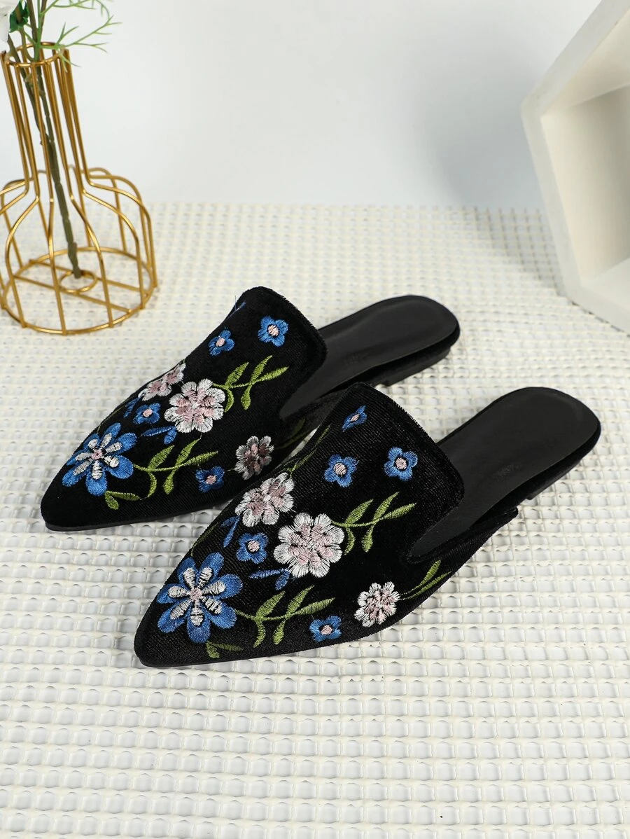 Giày bệt Nữ - màu đen - Xem 1