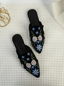 Giày bệt Nữ - màu đen - Xem 4