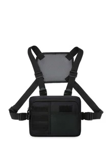 Men Minimalist Chest Rig Bag