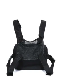 Men Minimalist Chest Rig Bag