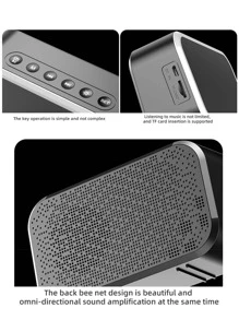 1入組立體聲書桌無綫音箱 - 白色 - 查看 3