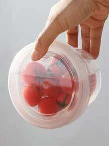 1pc PP Food Storage Box, Minimalist Clear Food Storage Jar For Kitchen
