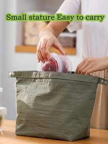 1pc PP Food Storage Box, Minimalist Clear Food Storage Jar For Kitchen