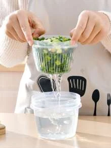 1pc PP Food Storage Box, Minimalist Clear Food Storage Jar For Kitchen