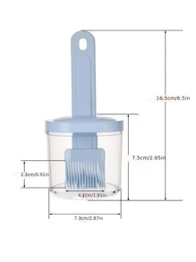 1入組 刷子，油刷，燒烤刷，矽膠醬刷