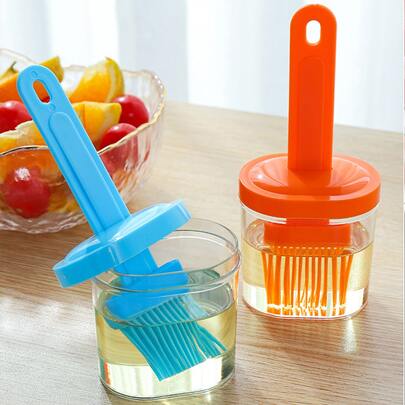 1入組 刷子，油刷，燒烤刷，矽膠醬刷