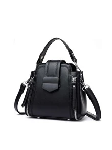 Túi đeo chéo Nữ - màu đen - Xem 3