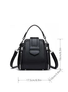 Túi đeo chéo Nữ - màu đen - Xem 7