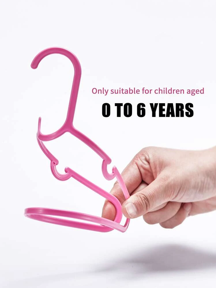 4pcs לילדים בגדים , מבוגר תחתונים , נשים חזייה , פשוט רזה קולבי בגדים , לא מתאים ל תלוי כָּבֵד בגדים - כתום - ראה 2