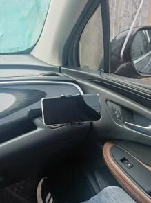 1入組汽車出風口手機座 - 黑色 - 查看 3