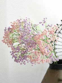 1 PC Gypsophila nhân tạo, Bó hoa nhân tạo, Hoa giả Mô phỏng thực tế Hoa nở Thủ công DIY Bó hoa cô dâu Trang chủ Bàn trang trí phòng khách, Trang trí ngoài trời trong nhà - Màu tím hoa cà - Xem 6