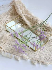 1 PC Gypsophila nhân tạo, Bó hoa nhân tạo, Hoa giả Mô phỏng thực tế Hoa nở Thủ công DIY Bó hoa cô dâu Trang chủ Bàn trang trí phòng khách, Trang trí ngoài trời trong nhà - Màu tím hoa cà - Xem 7