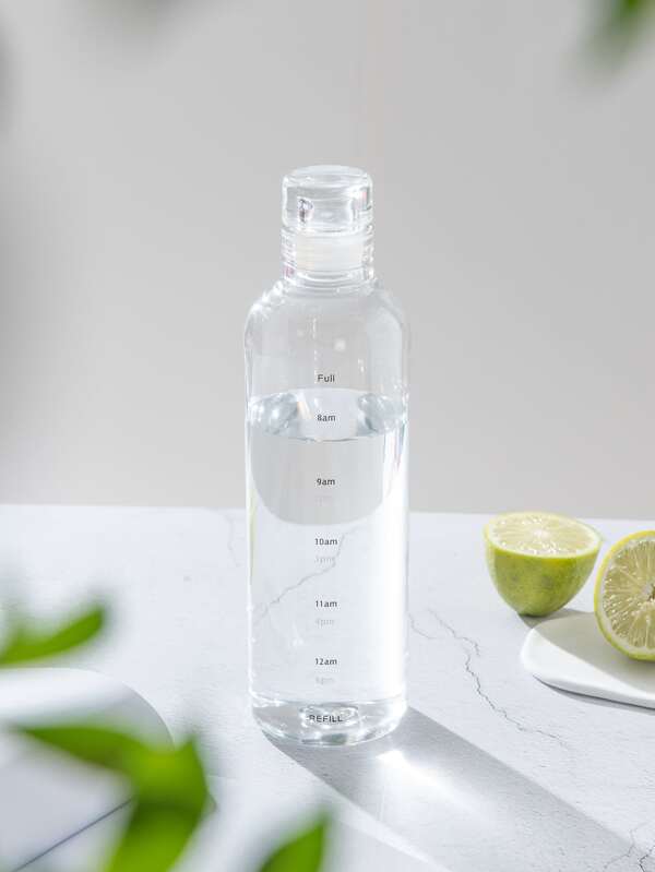 1pc PC Water Bottle, Clear Sport Water Bottle For Outdoor SHEIN USA