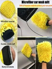 20入組汽車清潔刷套裝,細節刷、洗手套、電鑽刷工具,適用於汽車清潔