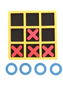 1入組親子方形棋牌遊戲家用互動休閒棋盤遊戲 - 彩色 - 查看 2