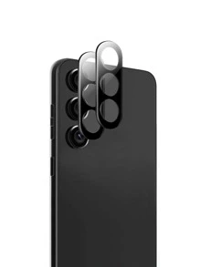 2 miếng bảo vệ ống kính HD Tương thích với Samsung - màu đen - Xem 4