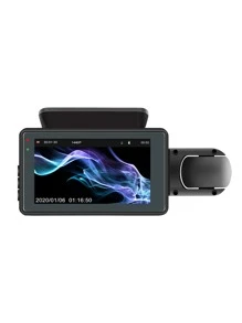 Set Of Black Non-Glare Night Vision Car Recorders - Black - View 11