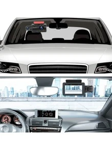 Set Of Black Non-Glare Night Vision Car Recorders - Black - View 2