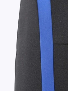 Bộ 9 Áo Bọc Ghế Ô Tô Hai Tông Màu - Màu xanh lam - Xem 3