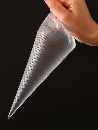 100入組/套一次性塑膠透明糕點袋適用於烘烤