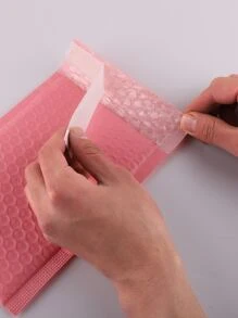 10pcs Plain Bubble Mailer - Pink - View 6