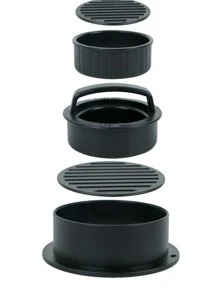 1pc Plastic Meat Pie Tool, Black Hand Meat Pie Maker For Kitchen - Black - View 3