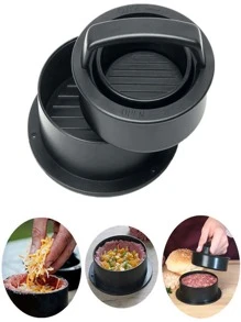 1pc Plastic Meat Pie Tool, Black Hand Meat Pie Maker For Kitchen - Black - View 5