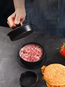 1pc Plastic Meat Pie Tool, Black Hand Meat Pie Maker For Kitchen - Black - View 6