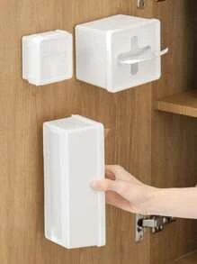 1入組極簡透明自黏式織帶 - 無色 - 查看 4