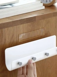 1入組極簡透明自黏式織帶 - 無色 - 查看 6