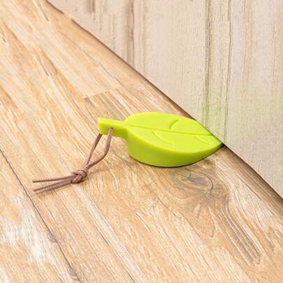 1/6 件装硅胶叶形门挡，防风门楔，壁挂式家居五金