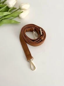 Fashionable And Versatile Pu Shoulder Strap For Women's Bag Adjustable Shoulder/Crossbody Strap - Brown - View 4