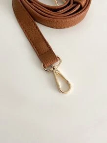 Fashionable And Versatile Pu Shoulder Strap For Women's Bag Adjustable Shoulder/Crossbody Strap - Brown - View 6