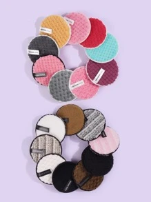 Maange 18 Piezas Cojines De Desmaquillado, Herramientas De Limpieza Facial Suaves Y Respetuosas Con La Piel, Cuidado De La Piel, Decoración De Habitaciones, Decoración Del Hogar, Decoración Del Dormitorio, Baño, Regalos De Navidad, Decoración Del Baño, Viajes, Cosas De Viaje, Bodas, Regalos Para Mamá, Hogar, Decoración De Habitaciones, Decoración De La Casa, Regalo De Navidad, Regalos Para Mamá, Cumpleaños, Decoración Rosa De Habitaciones, Decoración De La Sala De Estar, Dormitorio, Regalos Para Hombres, Regalos Para Papá, Hongos, Año Nuevo, Mamá, Accesorios, Regalos Para Papá, Amigos, Regalo Gracioso - Multicolor - Ver 2