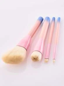 GUJHUI 4pcs New Soft Makeup Brush Set,Brush Set,Makeup Brush Kit,Make Up Brush Set,Make Up Set Complete,Makeup Brush Set,Complete Makeup Kit,Brush Kit,Brushes Makeup Set,Makeup Gift Set,Set - Multicolor - View 4