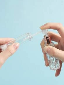 10个装香水分装泵，香水补充泵，化妆品分装泵，旅行装可灌装香水喷雾瓶分装工具，价格实惠，适合作为圣诞礼物、化妆品、化妆工具等。