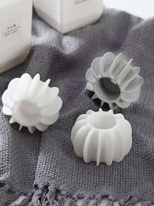 3入組/套矽膠洗衣新奇白色可重複使用洗衣球適用於洗衣機 - 白色 - 查看 2