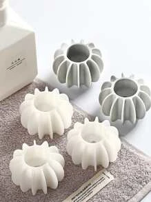 3入組/套矽膠洗衣新奇白色可重複使用洗衣球適用於洗衣機 - 白色 - 查看 3