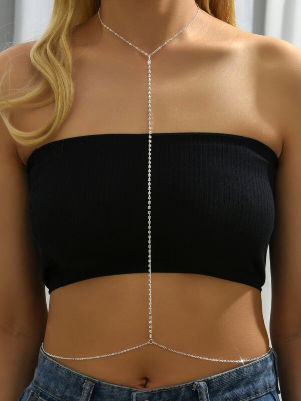 水鑽裝飾身體鏈