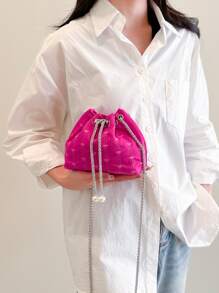 Túi Crossbody Nữ - Màu Hồng Tươi - Xem 1