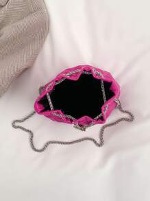 Túi Crossbody Nữ - Màu Hồng Tươi - Xem 6