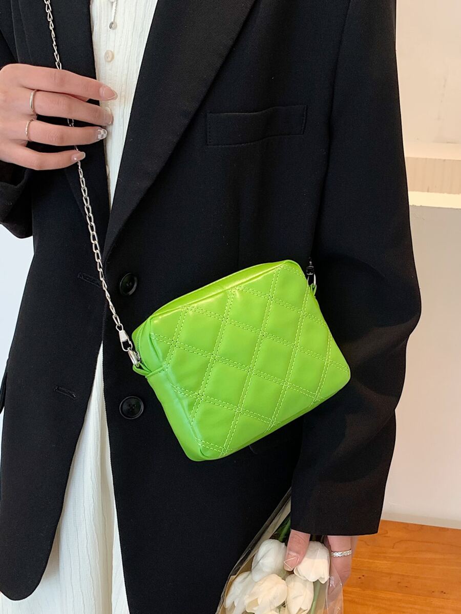 Túi Crossbody Nữ - màu xanh lá - Xem 1