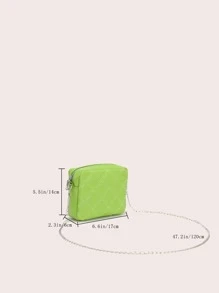 Túi Crossbody Nữ - màu xanh lá - Xem 3