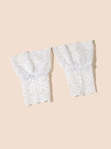 鏤空蕾絲假袖口