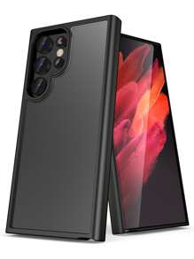 Vỏ điện thoại chống rơi 2 trong 1 - màu đen - Xem 2